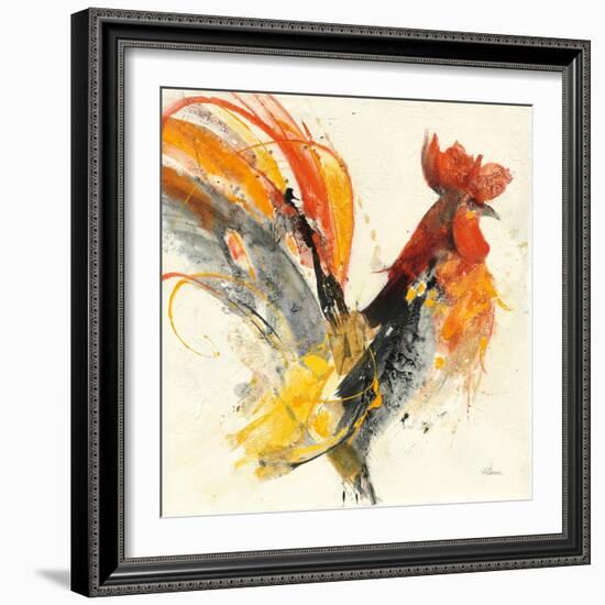 Festive Rooster I-Albena Hristova-Framed Art Print
