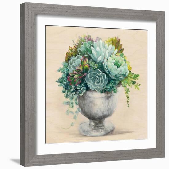 Festive Succulents I-Julia Purinton-Framed Art Print