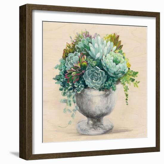 Festive Succulents I-Julia Purinton-Framed Art Print