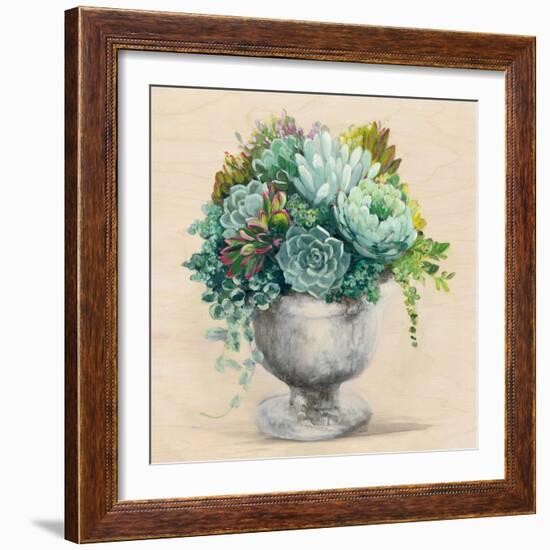 Festive Succulents I-Julia Purinton-Framed Art Print