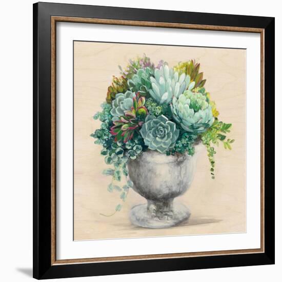 Festive Succulents I-Julia Purinton-Framed Art Print