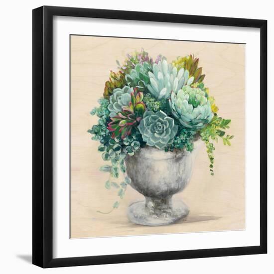 Festive Succulents I-Julia Purinton-Framed Art Print