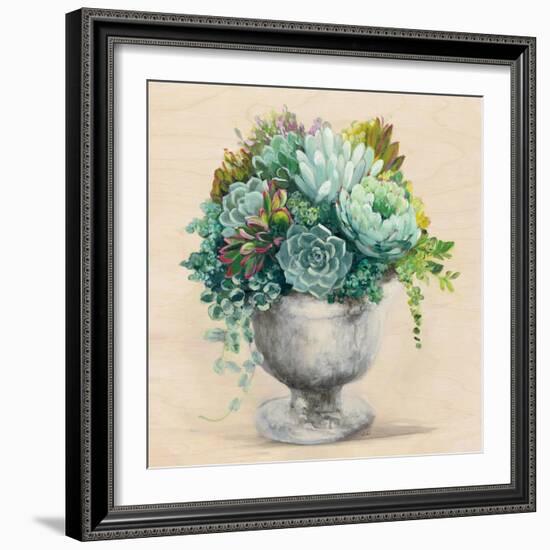 Festive Succulents I-Julia Purinton-Framed Art Print