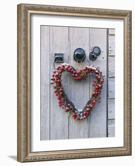 Festive Wreath - Love-Assaf Frank-Framed Giclee Print