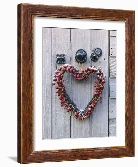 Festive Wreath - Love-Assaf Frank-Framed Giclee Print