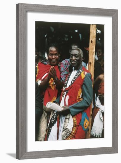 Festivities Reminiscent of the Coronation of Kabaka-null-Framed Giclee Print