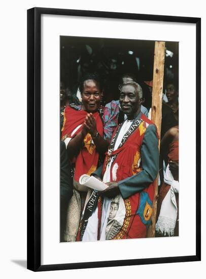 Festivities Reminiscent of the Coronation of Kabaka-null-Framed Giclee Print