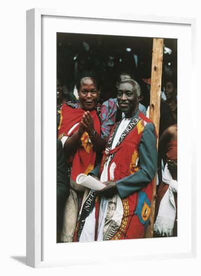 Festivities Reminiscent of the Coronation of Kabaka-null-Framed Giclee Print