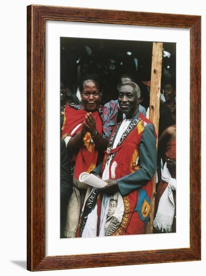 Festivities Reminiscent of the Coronation of Kabaka-null-Framed Giclee Print