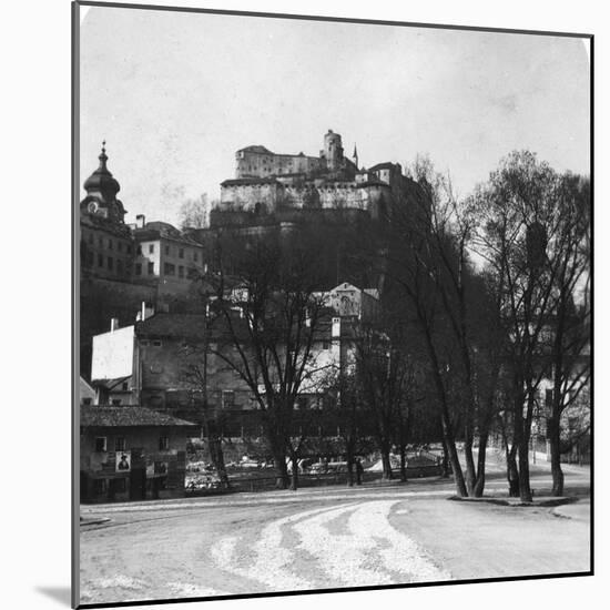 Festung Hohensalzburg, Salzburg, Austria, C1900s-Wurthle & Sons-Mounted Photographic Print