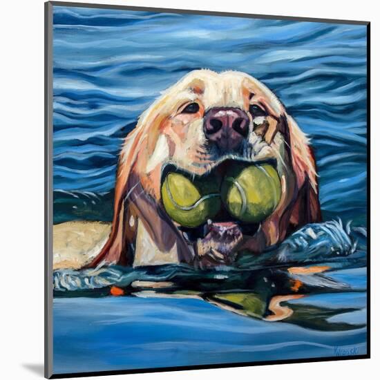 Fetch-Kathryn Wronski-Mounted Art Print