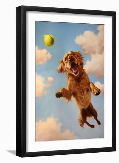 Fetch-Lucia Heffernan-Framed Art Print