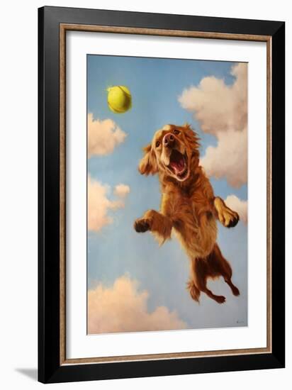 Fetch-Lucia Heffernan-Framed Art Print