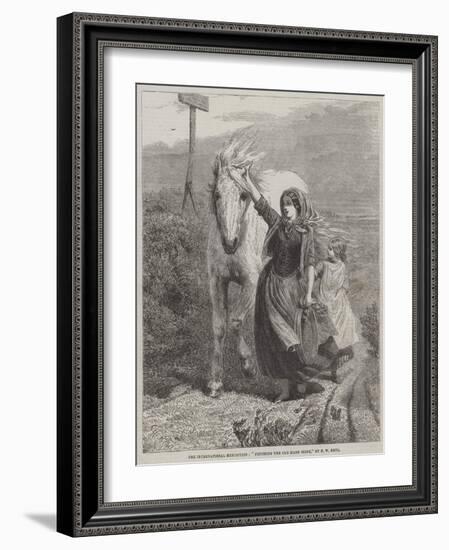 Fetching the Old Mare Home-Friedrich Wilhelm Keyl-Framed Giclee Print