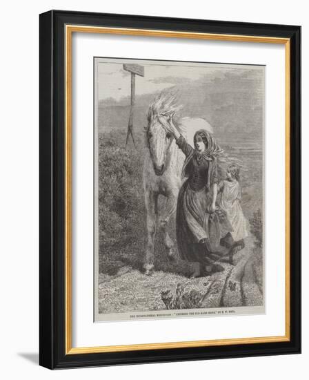 Fetching the Old Mare Home-Friedrich Wilhelm Keyl-Framed Giclee Print