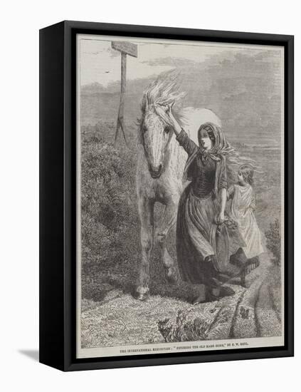 Fetching the Old Mare Home-Friedrich Wilhelm Keyl-Framed Premier Image Canvas