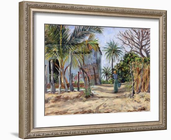 Fetching Water, 2005-Tilly Willis-Framed Giclee Print