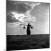 Fetching water from a far-away source in central Anatolia, Turkey,1951.-Erich Lessing-Mounted Photographic Print