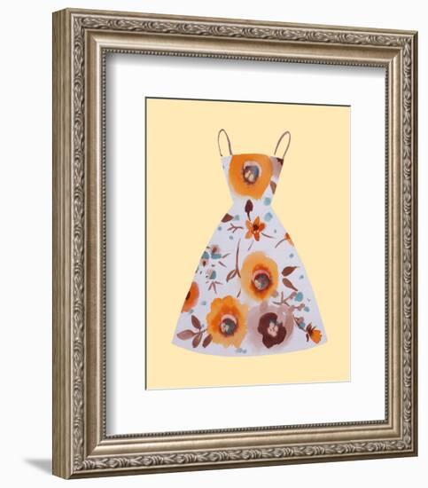 Fetching-Jane Claire-Framed Art Print