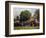 Fete at Argenteuil, 1884-Claude Monet-Framed Giclee Print