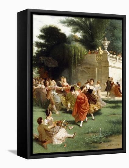 Fete Champetre, 1878-Emile Antoine Bayard-Framed Premier Image Canvas