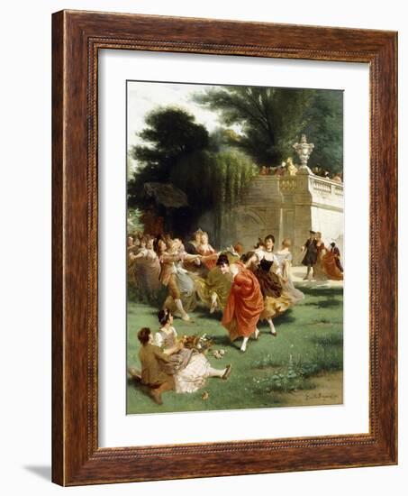 Fete Champetre, 1878-Emile Antoine Bayard-Framed Giclee Print