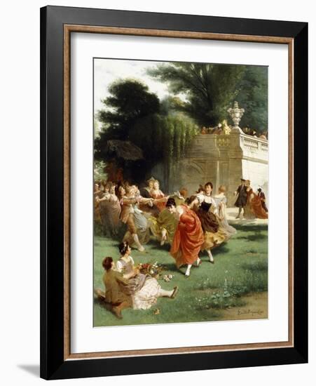 Fete Champetre, 1878-Emile Antoine Bayard-Framed Giclee Print