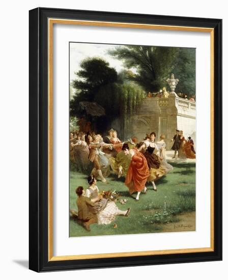 Fete Champetre, 1878-Emile Antoine Bayard-Framed Giclee Print