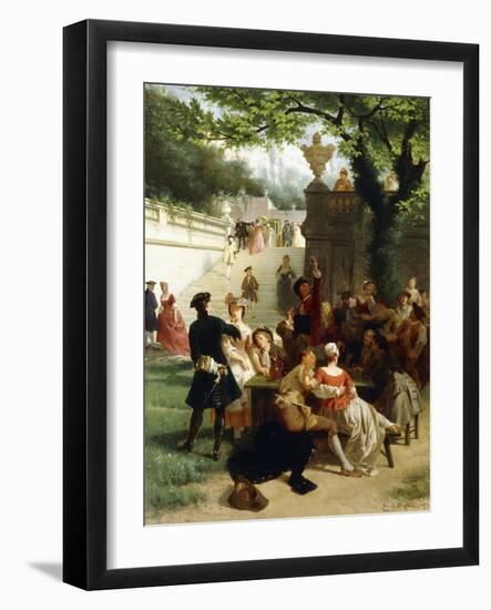 Fete Champetre, 1878-Emile Antoine Bayard-Framed Giclee Print