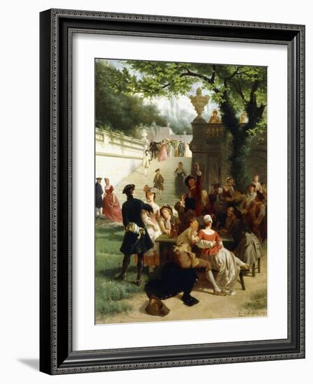 Fete Champetre, 1878-Emile Antoine Bayard-Framed Giclee Print