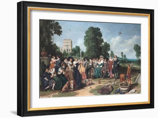 Fete Champetre-Dirck Hals-Framed Giclee Print