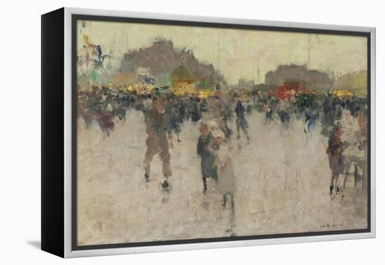 Fête de la place du Trône à Paris-Luigi Loir-Framed Premier Image Canvas