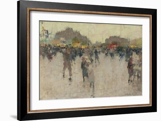 Fête de la place du Trône à Paris-Luigi Loir-Framed Giclee Print