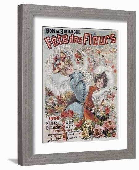 Fete Des Fleurs, 1902-Louis Galice-Framed Giclee Print