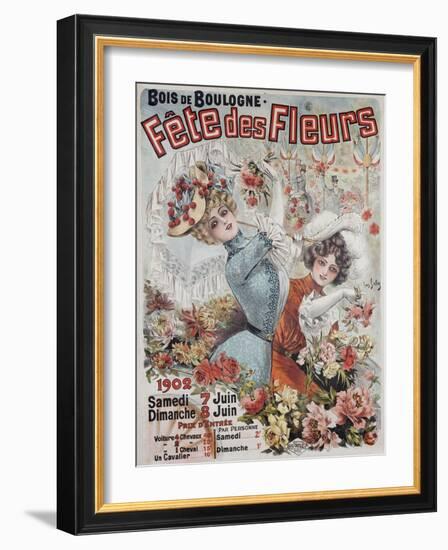 Fete Des Fleurs, 1902-Louis Galice-Framed Giclee Print