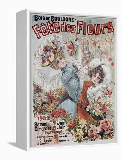 Fete Des Fleurs, 1902-Louis Galice-Framed Premier Image Canvas