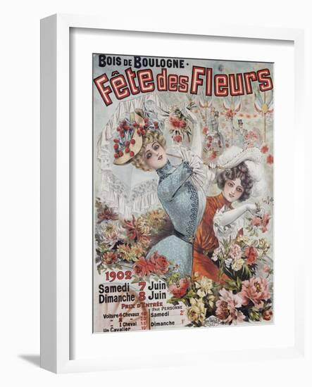 Fete Des Fleurs, 1902-Louis Galice-Framed Giclee Print