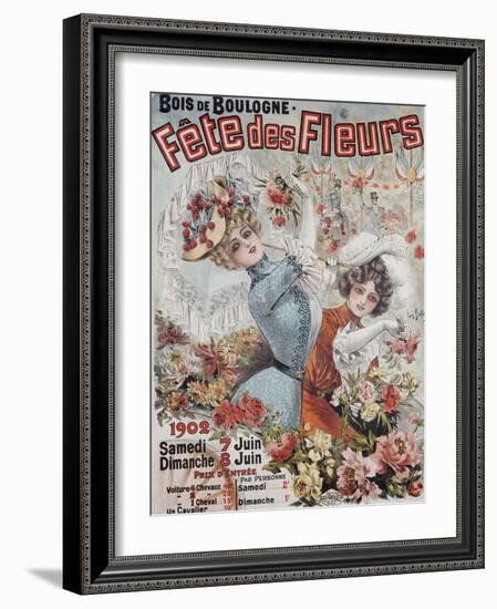 Fete Des Fleurs, 1902-Louis Galice-Framed Giclee Print