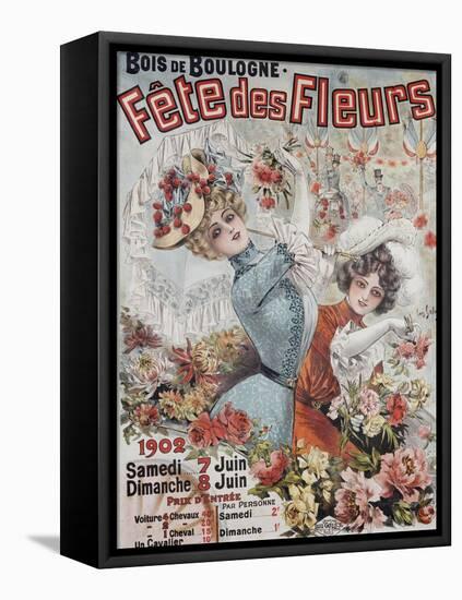 Fete Des Fleurs, 1902-Louis Galice-Framed Premier Image Canvas