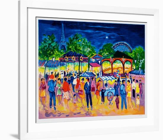 Fête foraine à Paris-Jean-claude Picot-Framed Premium Edition