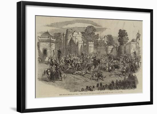 Fete of the Emperor, at Paris, The Field of the Cloth of Gold, in the Champ De Mars-null-Framed Giclee Print