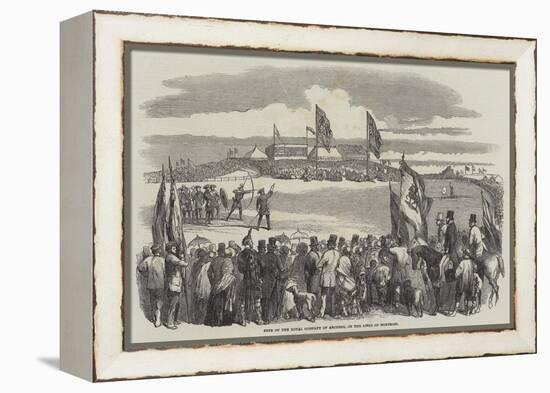 Fete of the Royal Company of Archers, on the Links of Montrose-null-Framed Premier Image Canvas