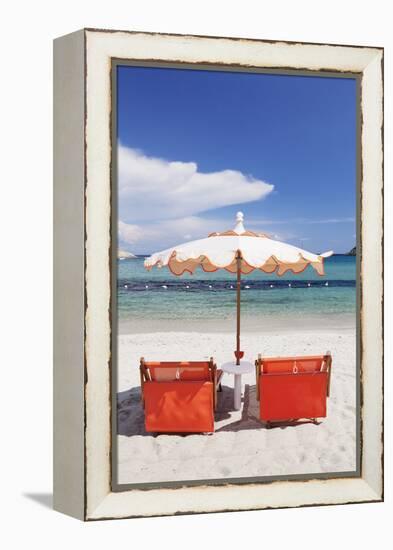 Fetovaia Beach, Island of Elba, Livorno Province, Tuscany, Italy-Markus Lange-Framed Premier Image Canvas