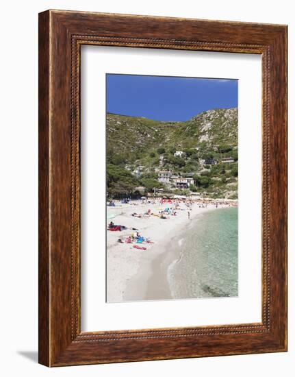 Fetovaia Beach, Island of Elba, Livorno Province, Tuscany, Italy-Markus Lange-Framed Photographic Print