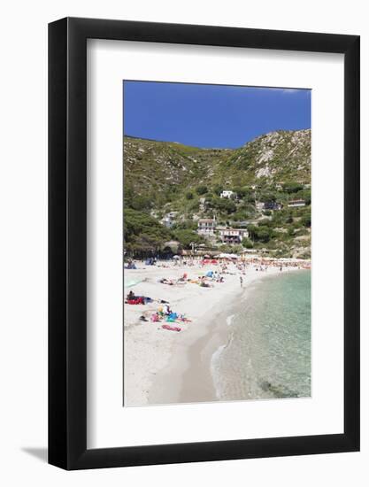 Fetovaia Beach, Island of Elba, Livorno Province, Tuscany, Italy-Markus Lange-Framed Photographic Print