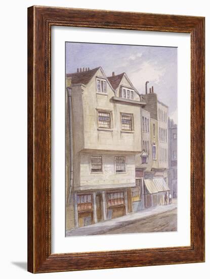 Fetter Lane, London, 1870-JT Wilson-Framed Giclee Print