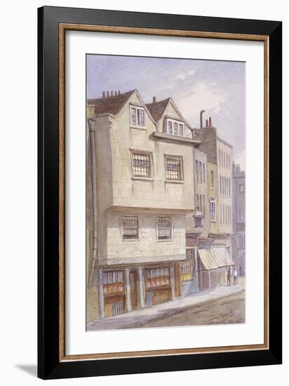 Fetter Lane, London, 1870-JT Wilson-Framed Giclee Print