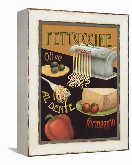 Fettuccine-Daphne Brissonnet-Framed Stretched Canvas