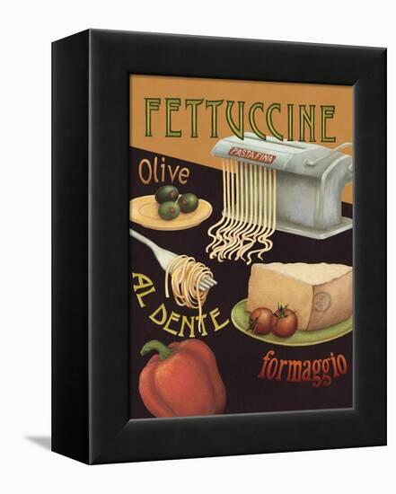 Fettuccine-Daphne Brissonnet-Framed Stretched Canvas