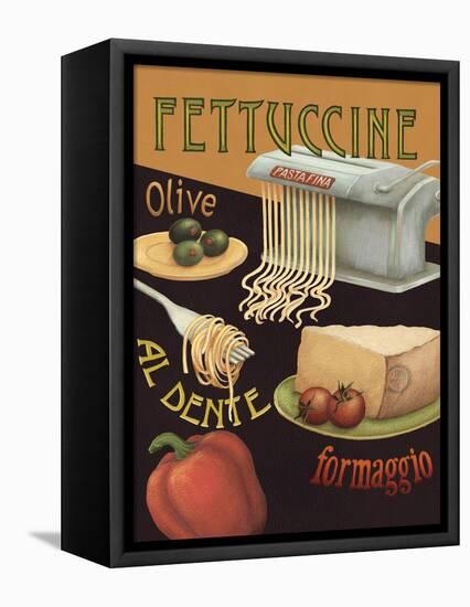 Fettuccine-Daphne Brissonnet-Framed Stretched Canvas